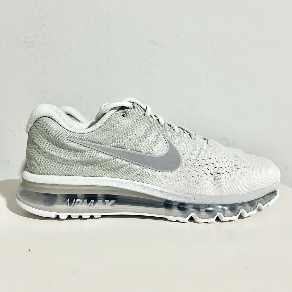 Nike Air Max 2017 “Pure Platinum” Men’s Size 10.5 Cushioned Lifestyle Sneakers